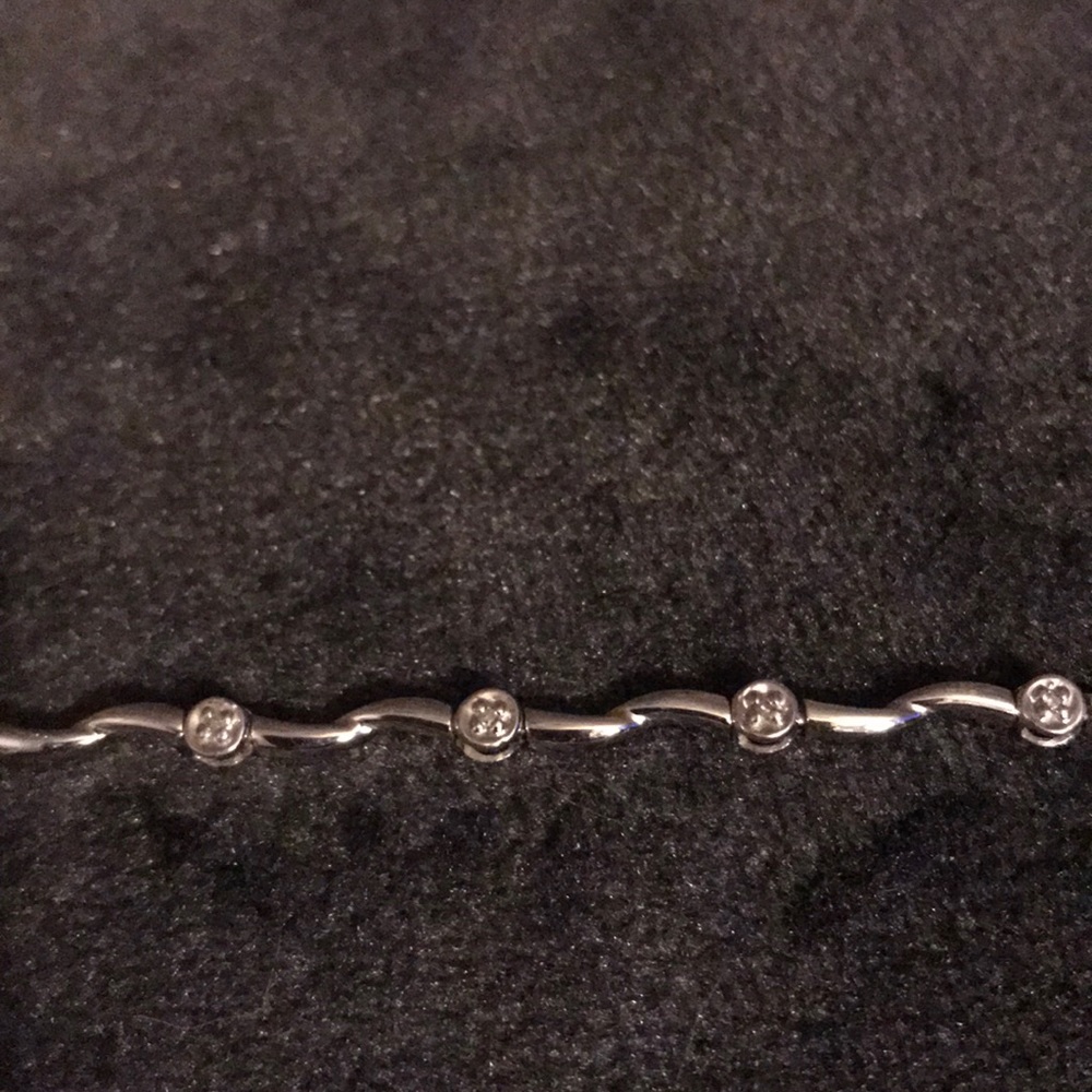 White Gold Diamond Bracelet